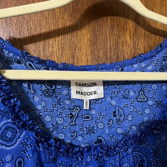 Damson Madder paisley mini dress - Picture 2 of 2